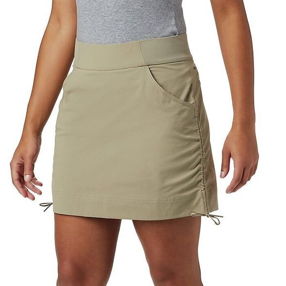 Columbia Dresses & Skirts - COLUMBIA Anytime Casual Skort Women’s Khaki OMNI SHIELD Cinch Side’s Size 1X NWT